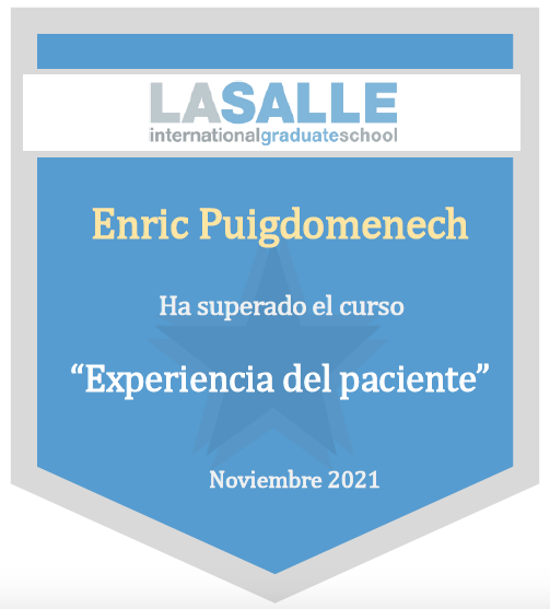 Insignia La Salle - Experiencia de paciente